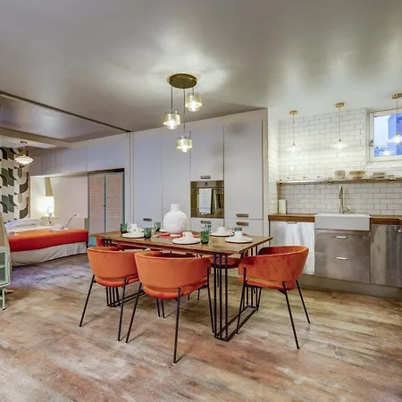 Appartamento Le Marais - Les Halles Colorful & Modern 3bd Parigi